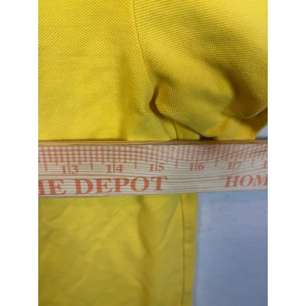 Polo Ralph Lauren Yellow Classic Fit Short Sleeve Polo Shirt  Cotton youth 14-16